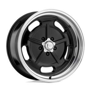 VN511 Salt Flat 5x4.5 Bolt Pattern Gloss Black with Diamond Cut Lip by American Racing