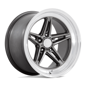 VN514 Groove 5x4.75 Bolt Pattern Anthracite with Diamond Cut Lip by American Racing