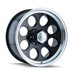 Ion 171 6x5.5 Bolt Pattern Gloss Black and Machined