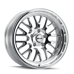  Ridler 607 Polished 5x4.5 Bolt Pattern