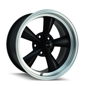 Ridler 675 Black 5x4.5 Bolt Pattern