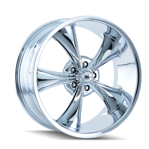  Ridler 695 Chrome 5x4.5 Bolt Pattern