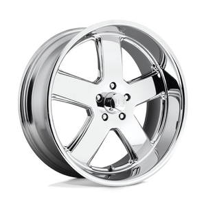 U116 Hustler Chrome 5x5 Bolt Pattern by US Mags