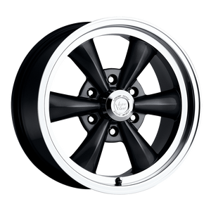 141 Legend 6 Gloss Black and Machined 6x5.5 Bolt Pattern by Vision