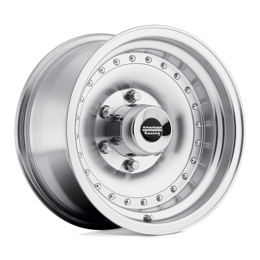 AR61 Outlaw I Machined 15X7, 5X4.75 (5X120.65) Bolt Pattern, 3.76 Backspace, -6MM Offset, AR615761