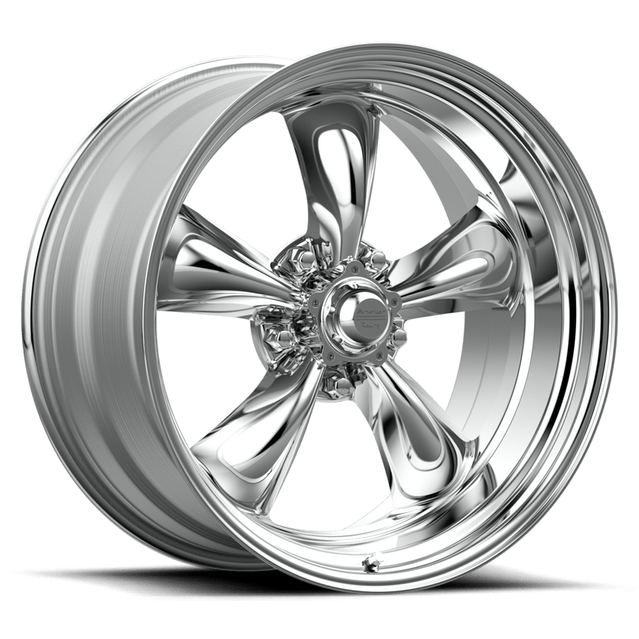 VN515 Torq Thrust II Polished 15x10, 5/5 (5/127) Bolt Pattern, 3.77" Backspace, -44MM Offset, VN5155173