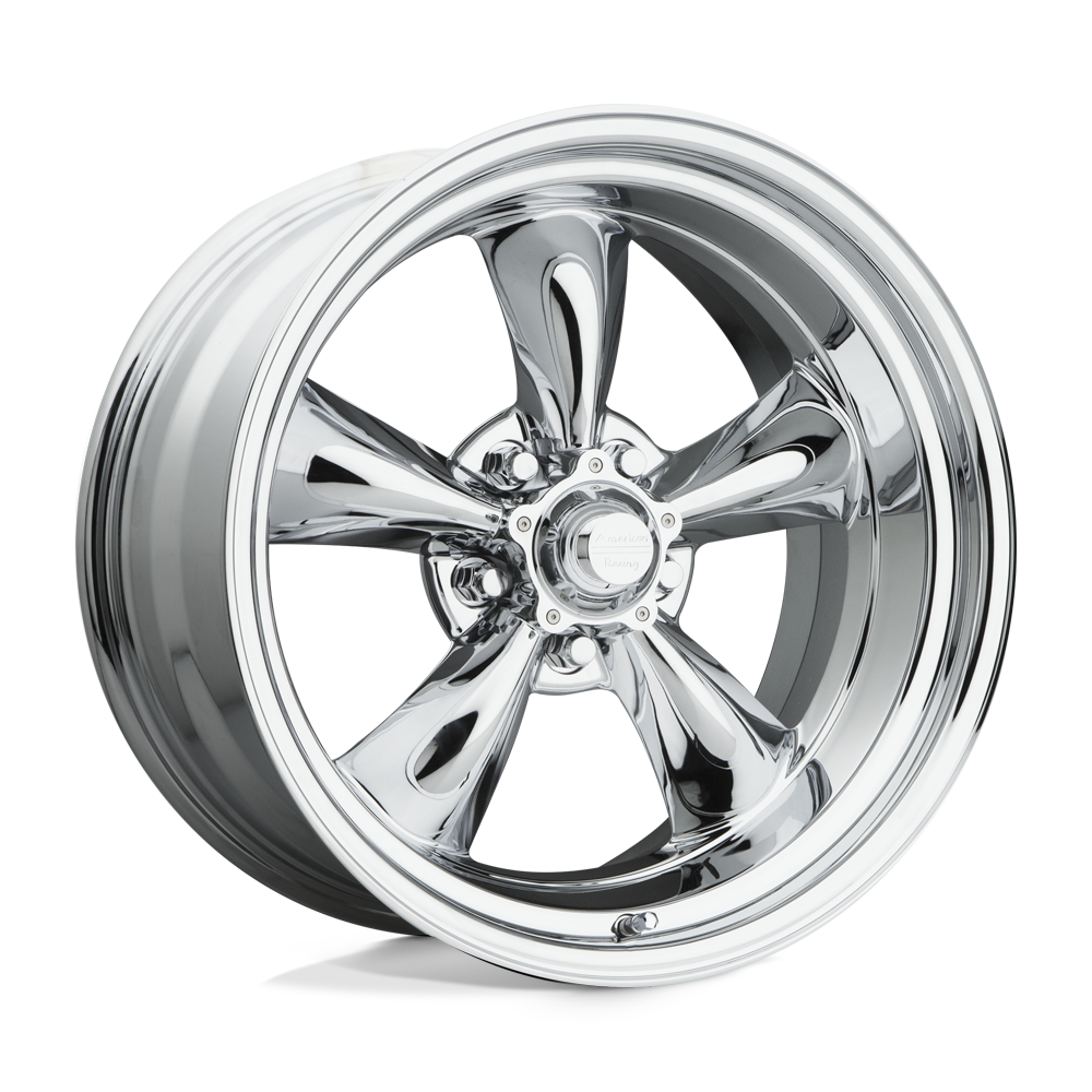 VN615 Torq Thrust II Chrome 22x11, 5/5 (5/127) Bolt Pattern, 6.71" Backspace, +18MM Offset, VN61522150218