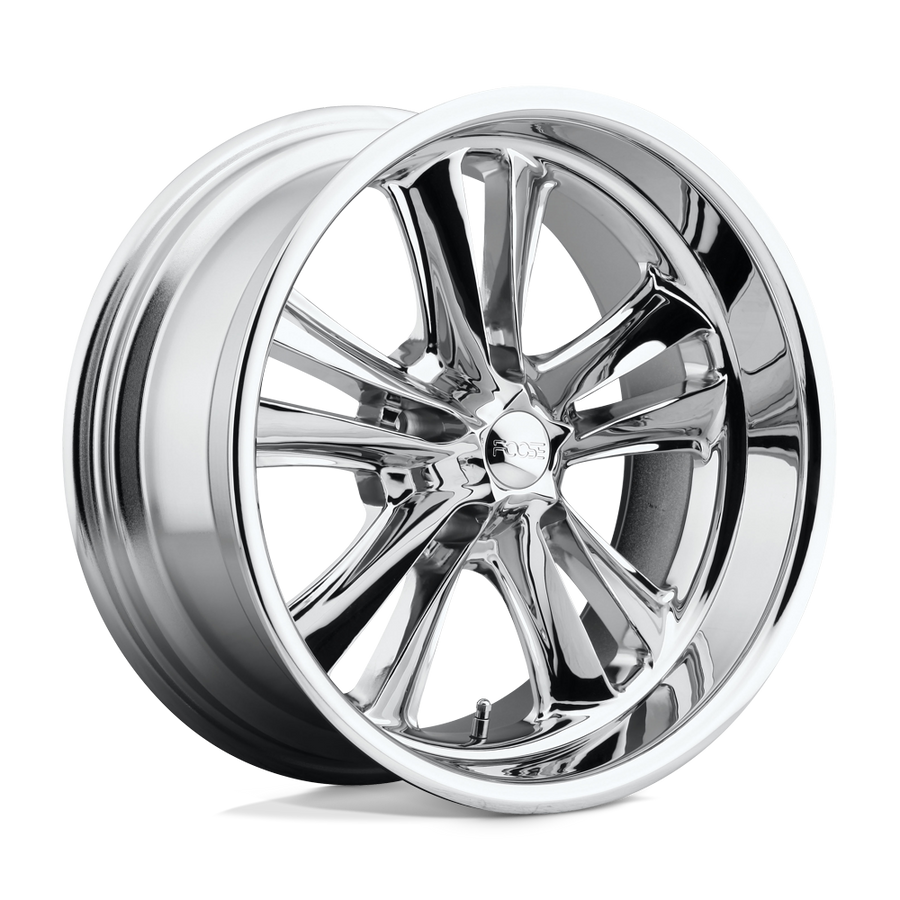 F097 Knuckle Chrome Plated 18x8, 5/4.75 (5/120.65) Bolt Pattern, 4.54" Backspace, +1MM Offset, F09718806145