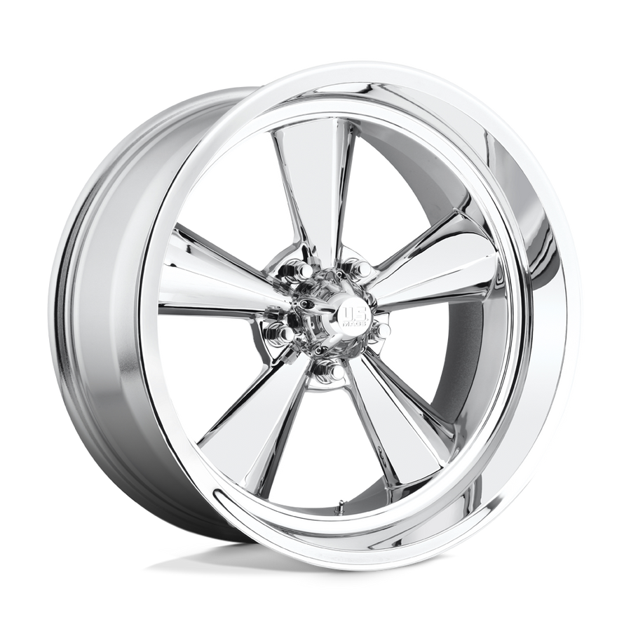 U104 Standard Chrome Plated 17x8, 5/4.75 (5/120.65) Bolt Pattern, 4.54" Backspace, +1MM Offset, U10417806145