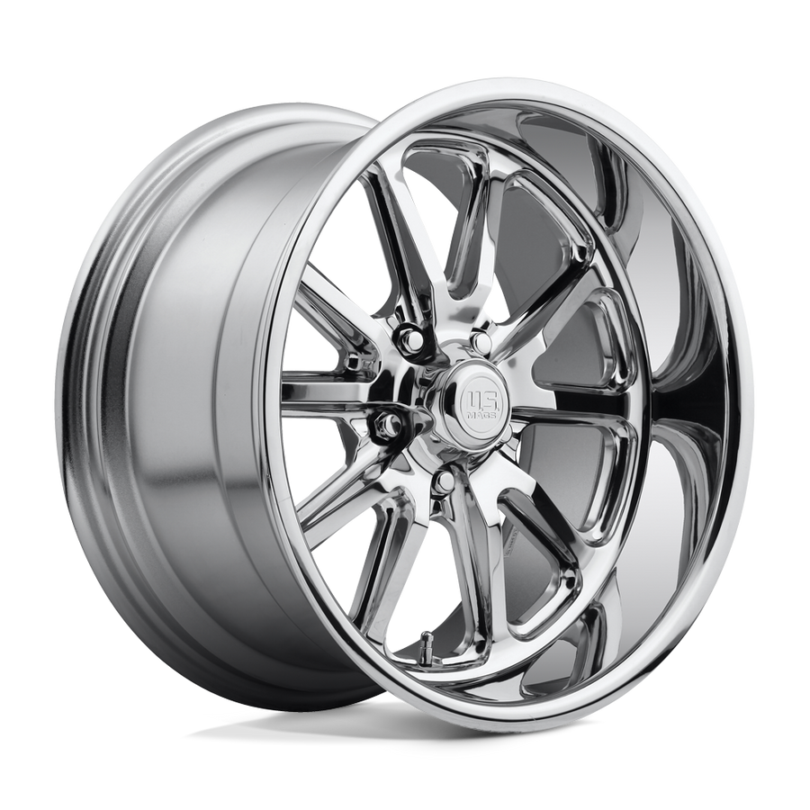 U110 Rambler Chrome Plated 15x7, 5/4.75 (5/120.65) Bolt Pattern, 4.04" Backspace, +1MM Offset, U11015706140