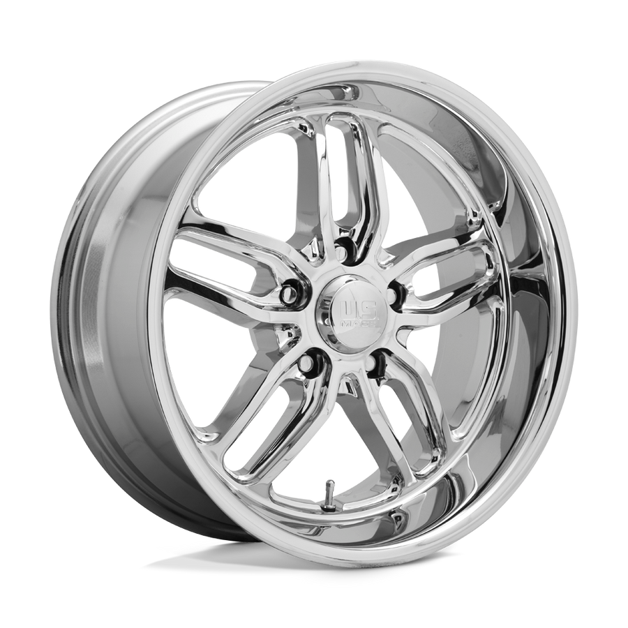 U127 Cten Chrome Plated 20x10, 5/4.75 (5/120.65) Bolt Pattern, 5.54" Backspace, +1MM Offset, U12720006155