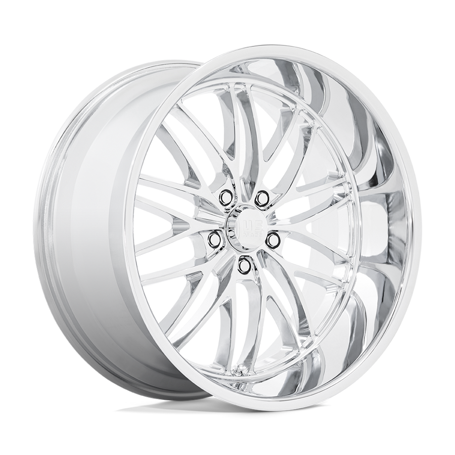 U140 Santa Cruz Chrome 22x10.5, 5/5 (5/127) Bolt Pattern, 5.75" Backspace, 0MM Offset, U14022057357