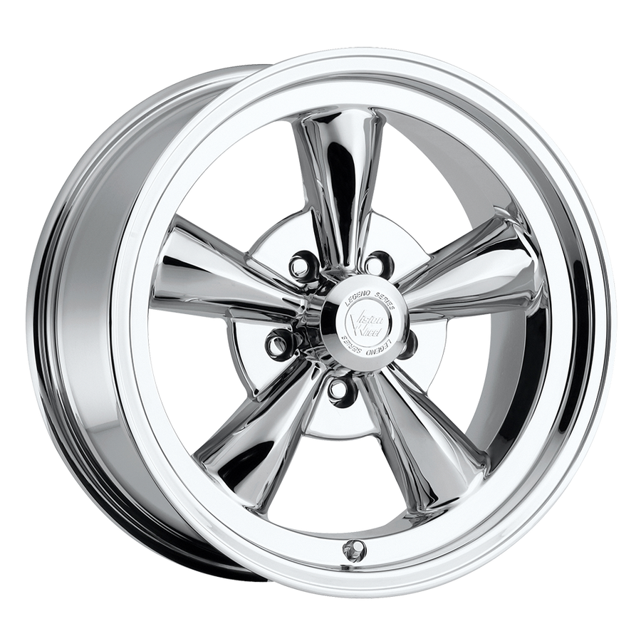 141 Legend 5 Chrome 15X7, 5x4.75 (5x120.65) Bolt Pattern, 3.75 Backspace, -7MM Offset, 141H5761C-7