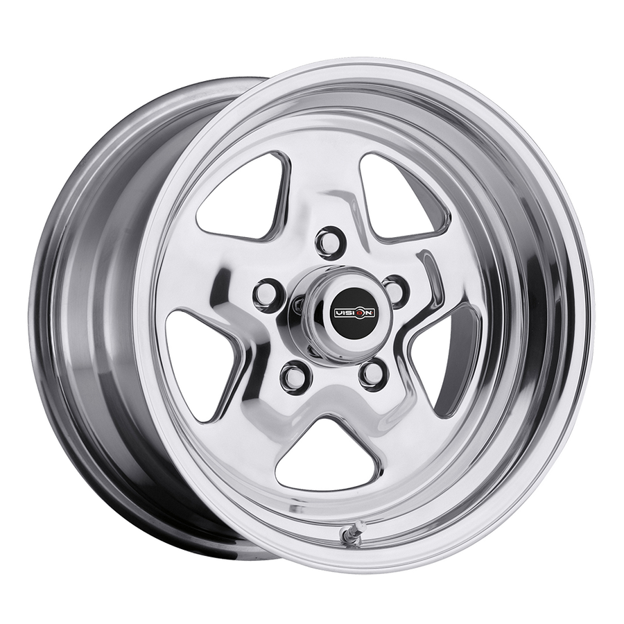 521 Nitro Polished 15X10, 5x4.75 (5x120.65) Bolt Pattern, 5.50 Backspace, 0MM Offset, 521H5161P0