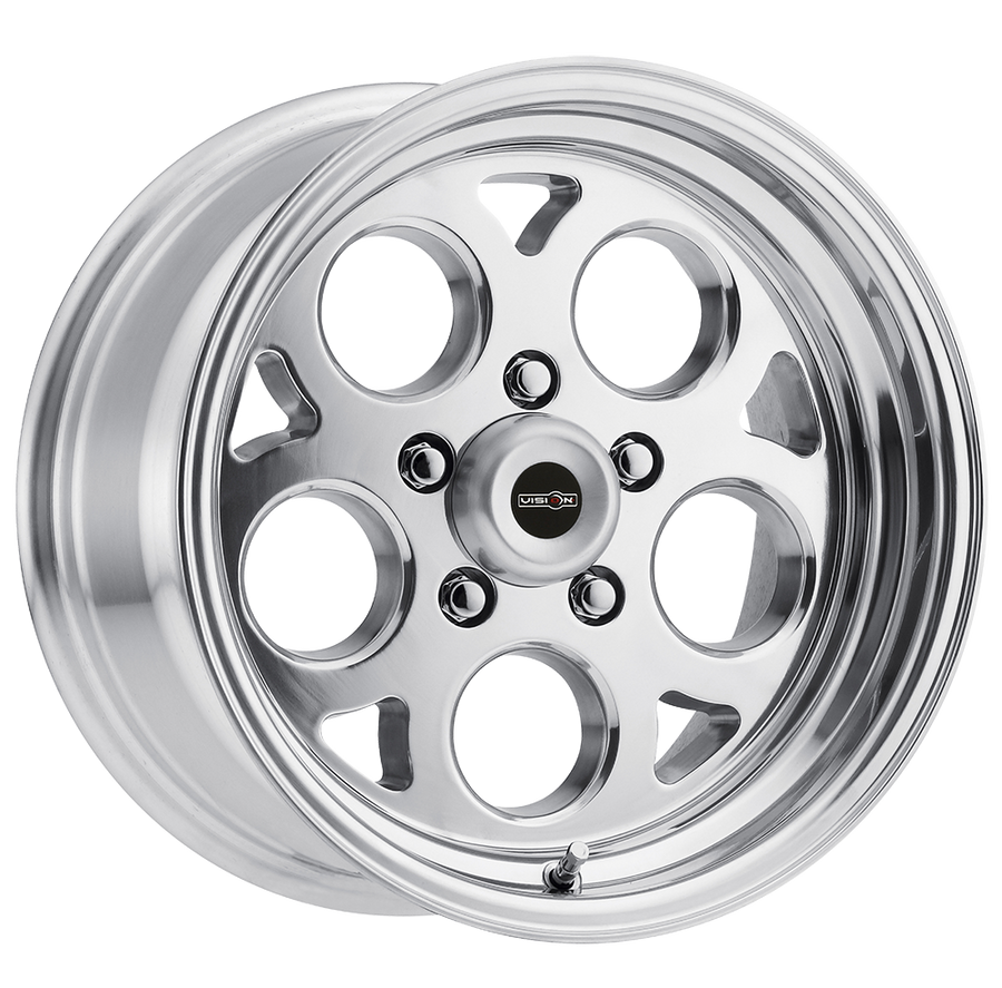 561 Sport Mag Polished 15X10, 5x4.75 (5x120.65) Bolt Pattern, 5.5 Backspace, 0MM Offset, 561-5161P0