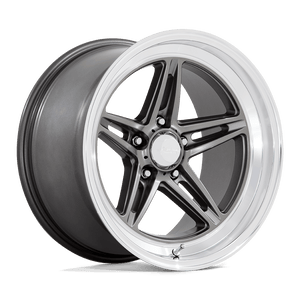  VN514 Groove 5x5 Bolt Pattern Anthracite with Diamond Cut Lip by American Racing