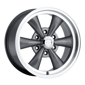  141 Legend 6 Gunmetal and Machined 6x5.5 Bolt Pattern by Vision