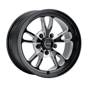  148 Patriot 5x5 Bolt Pattern Gloss Black and Milled by Vision
