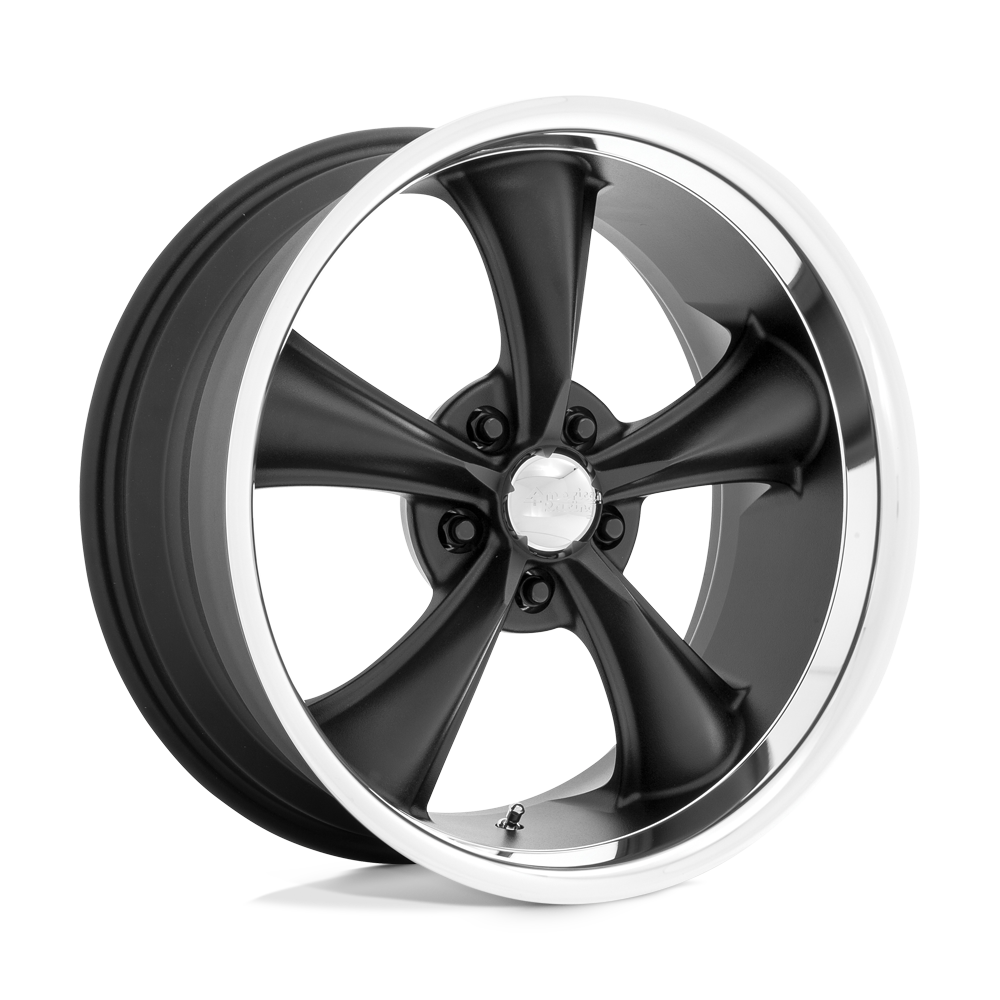 VN338 Boss TT Textured Black With Diamond Cut Lip 20x8.5, 5/4.75 (5/120.65) Bolt Pattern, 4.83" Backspace, +2MM Offset, VN338208534702US