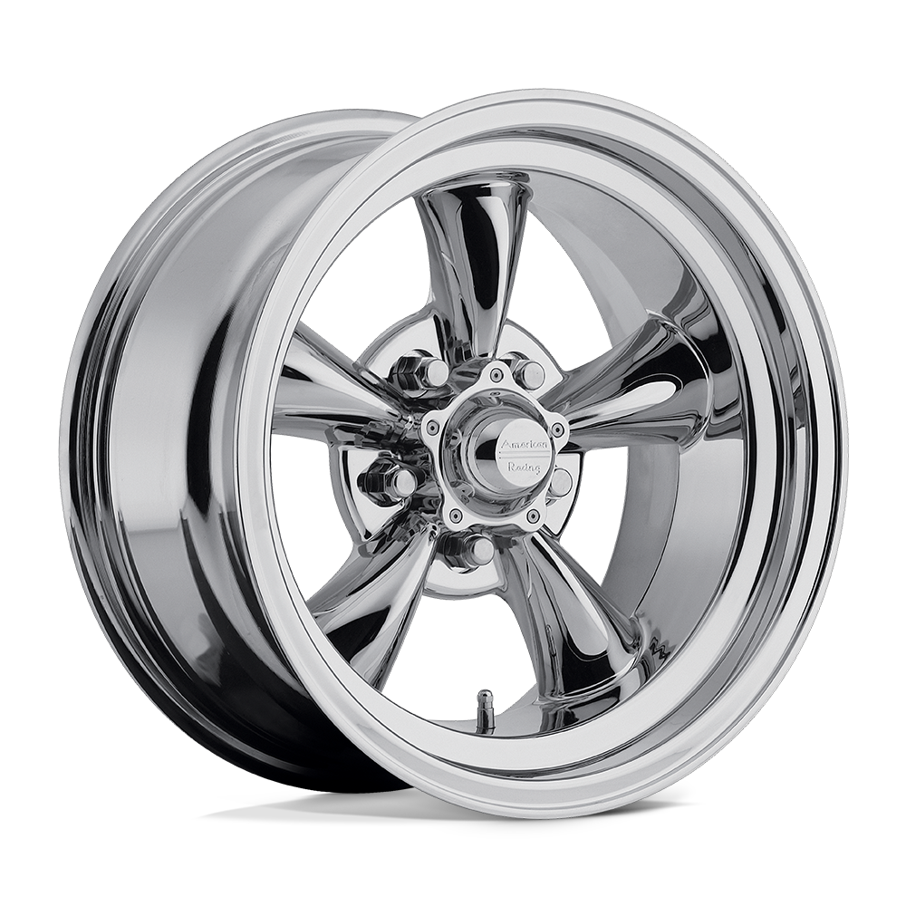 VN605 Torq Thrust D Chrome 15x6, 5/4.75 (5/120.65) Bolt Pattern, 3.66" Backspace, +4MM Offset, VN6055661