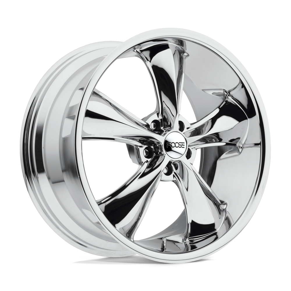 F105 Legend Chrome Plated 20x8.5, 5/115 Bolt Pattern, 5.03" Backspace, +7MM Offset, F105208590+07