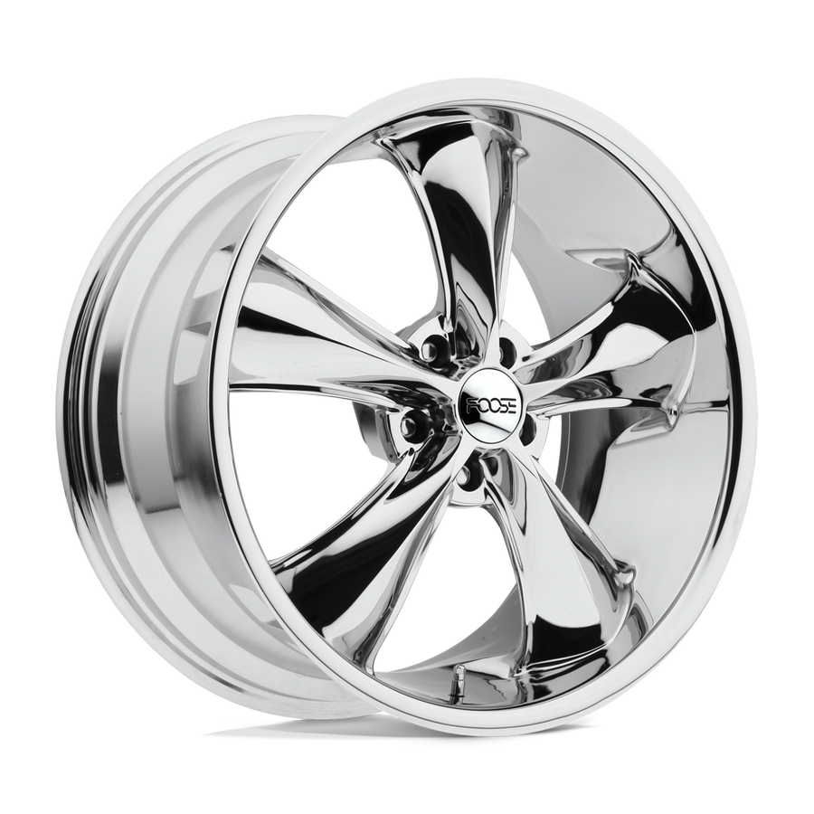 F105 Legend Chrome Plated 20x8.5, 5/115 Bolt Pattern, 5.03" Backspace, +7MM Offset, F105208590+07