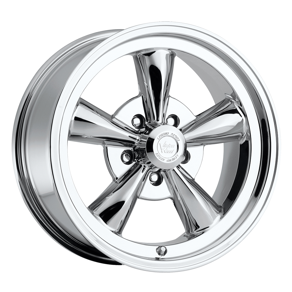 141 Legend 5 Chrome 15X7, 5x4.75 (5x120.65) Bolt Pattern, 4.25 Backspace, +6MM Offset, 141H5761C6