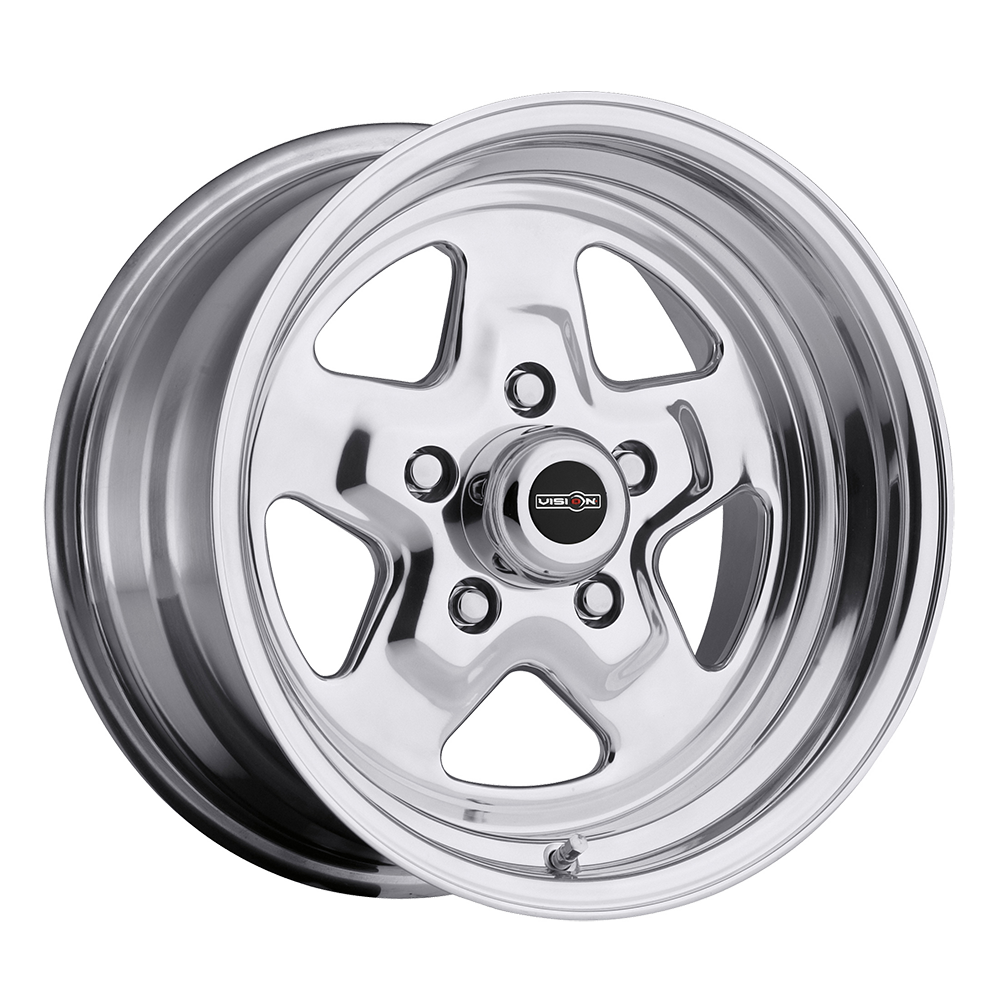 521 Nitro Polished 15X10, 5x4.75 (5x120.65) Bolt Pattern, 5.50 Backspace, 0MM Offset, 521H5161P0