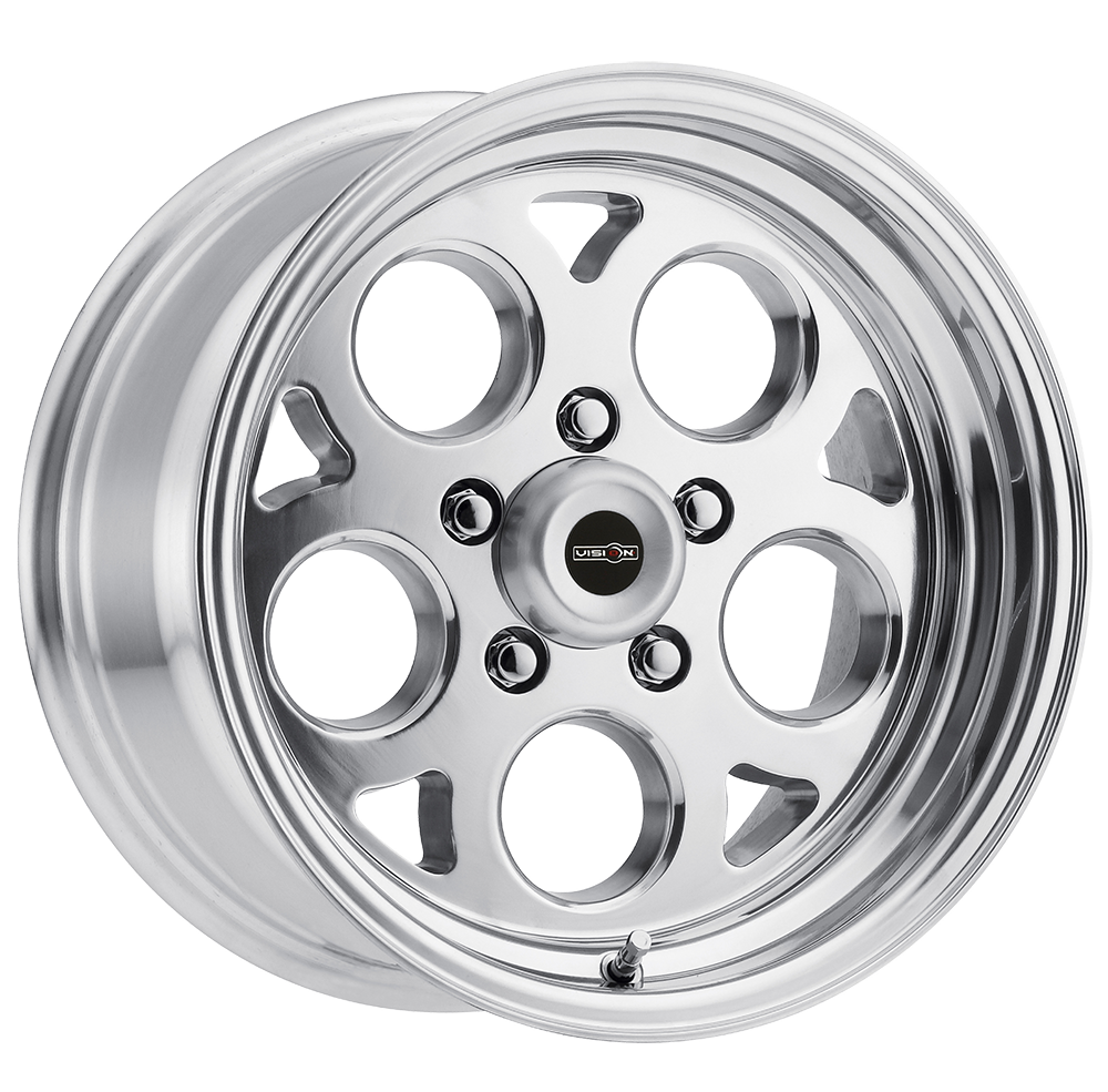 561 Sport Mag Polished 15X10, 5x4.5 (5x114.3) Bolt Pattern, 5.5 Backspace, 0MM Offset, 561-5165P0